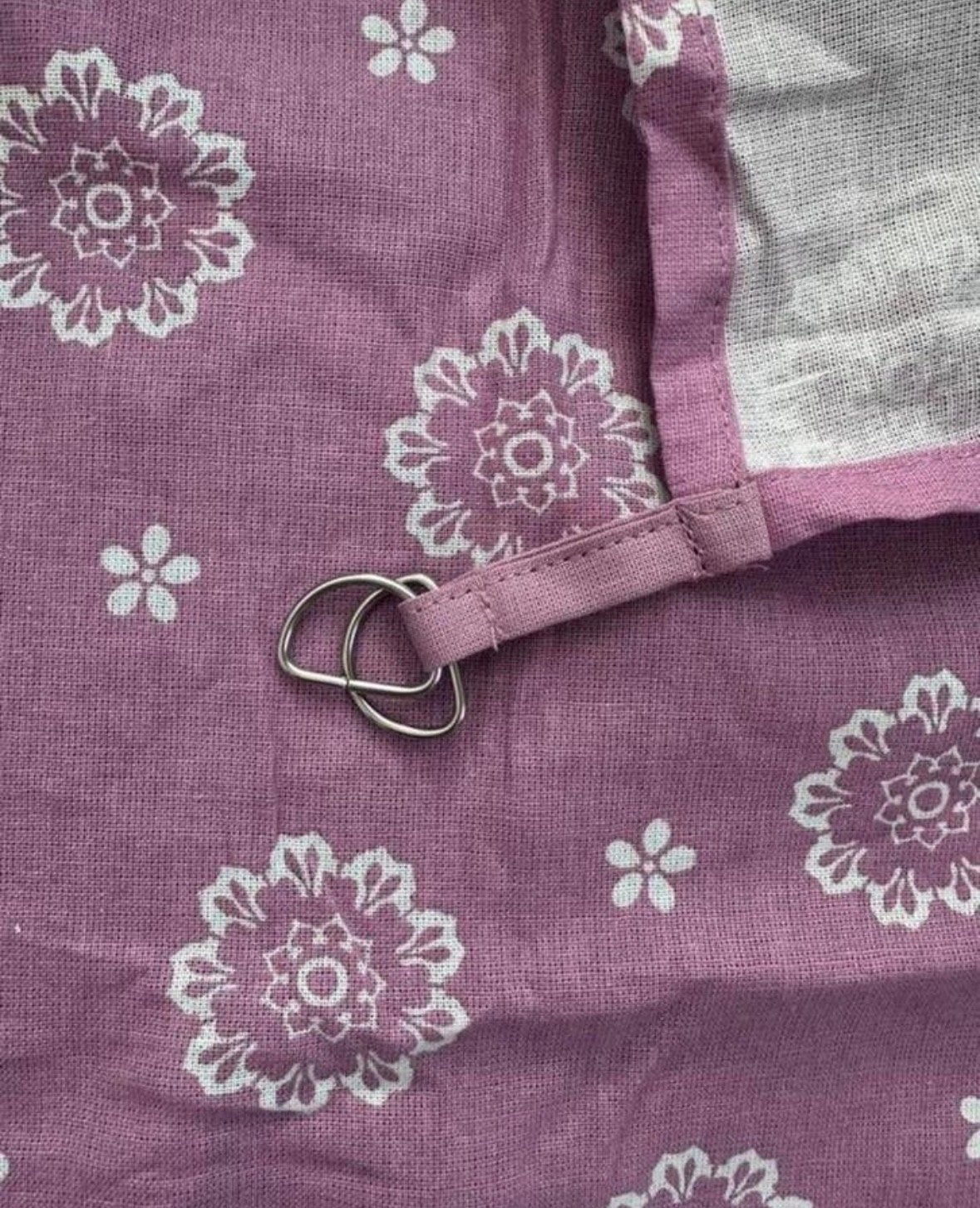 Schort met bloemenprint, Ophalen of Verzenden, Zo goed als nieuw, Roze, Schort