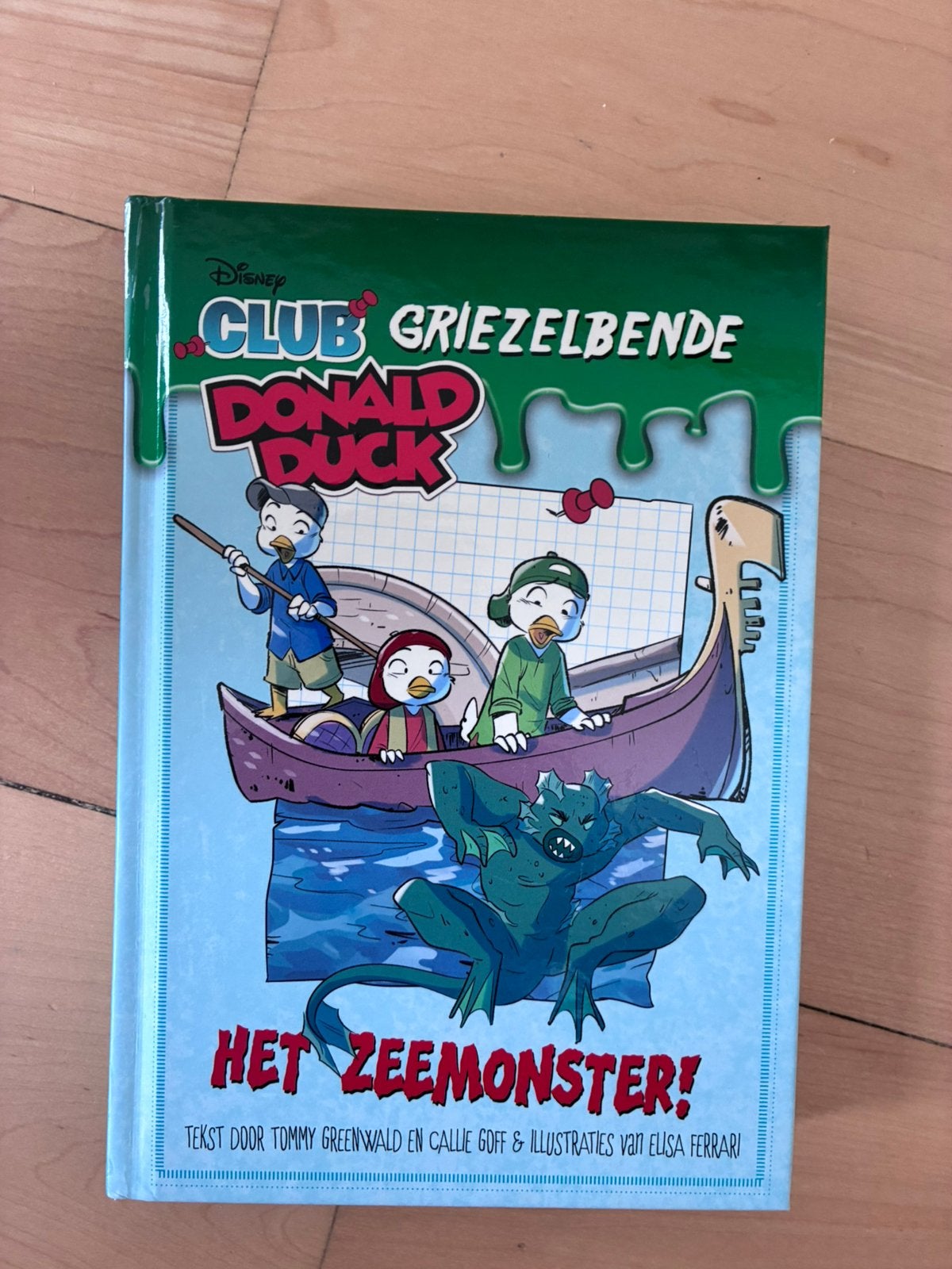 Disney Club Griezelbende: Het Zeemonster! Donald Duck, Ophalen of Verzenden, Zo goed als nieuw, Fictie algemeen