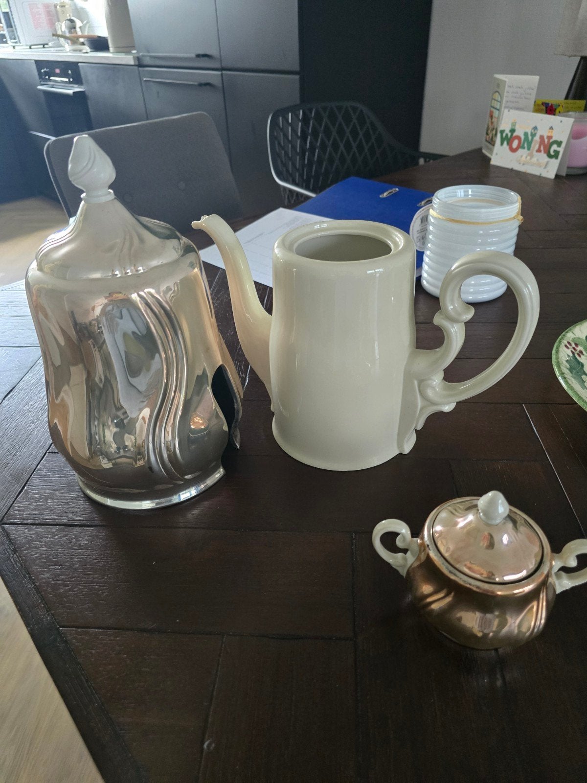 Poole Pottery Serviesdelen - Handgeschilderd, Overige merken, Keramiek, Vintage, Ophalen of Verzenden