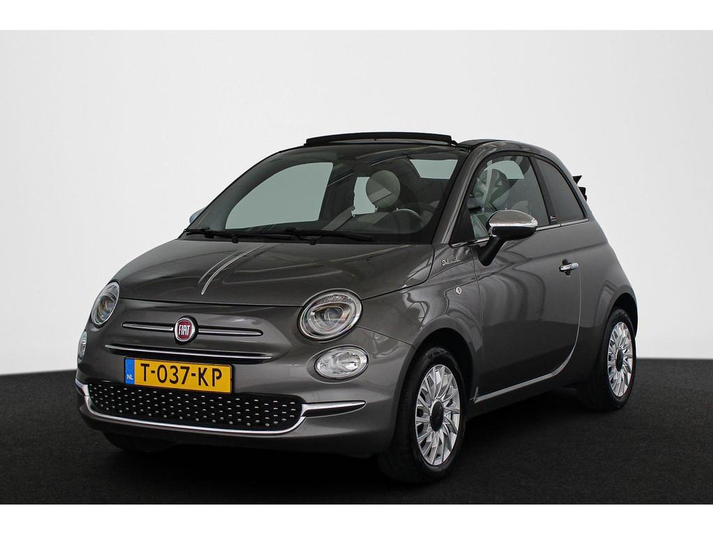 Fiat 500C 1.0 Hybrid Dolcevita Navigatie Climate Control Car, Cabriolet, 4 stoelen, Origineel Nederlands, Handgeschakeld
