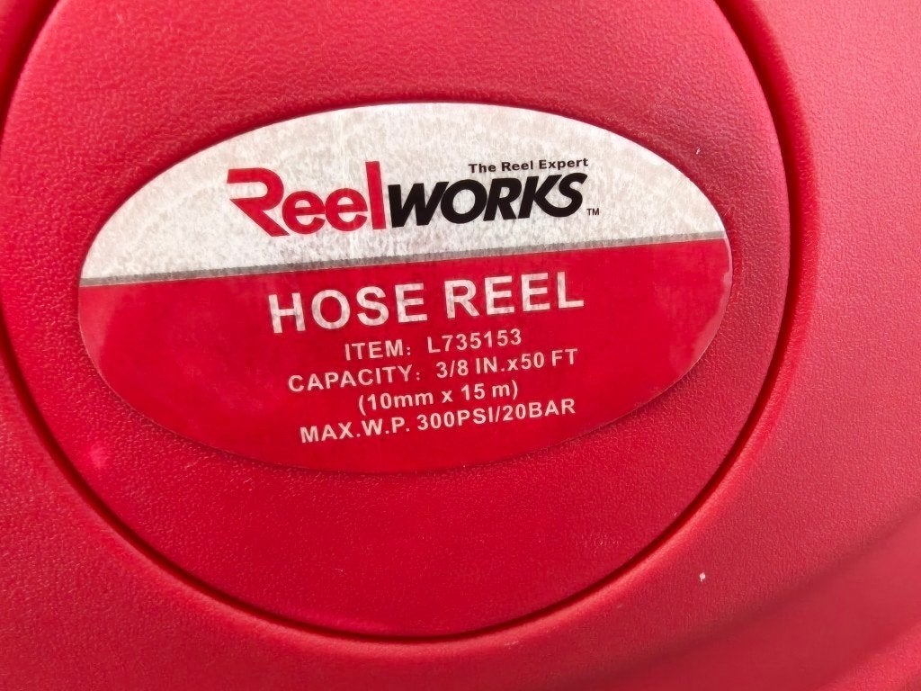 Reelworks slangenhaspel Luchthaspel, Model L735153, Reelworks, Nieuw, Ophalen of Verzenden, /