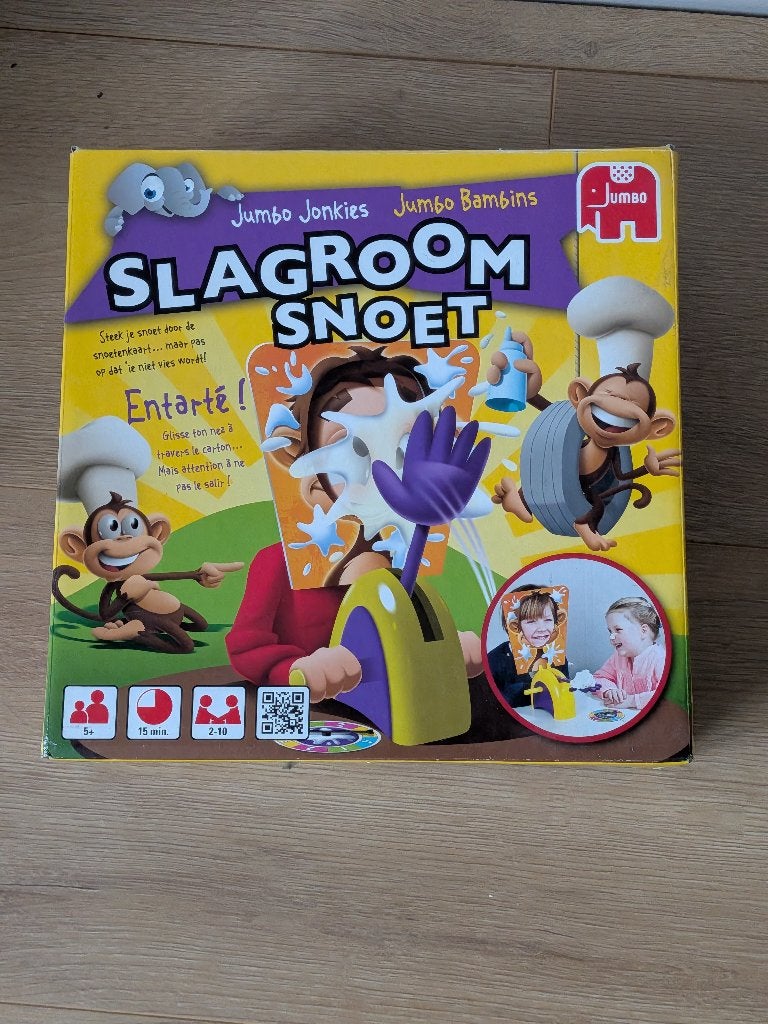 Slagroom Snoet Bordspel, Hobby en Vrije tijd, Ophalen of Verzenden, Zo goed als nieuw
