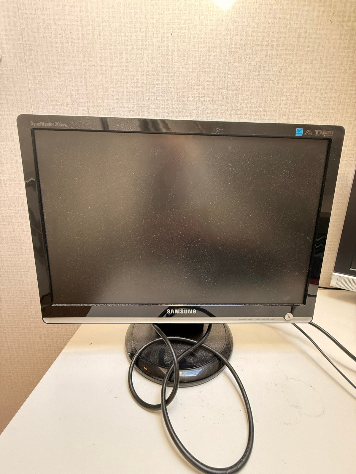 Samsung SyncMaster 206BW Monitor, Ophalen of Verzenden, Gebruikt, Overige resoluties, DVI