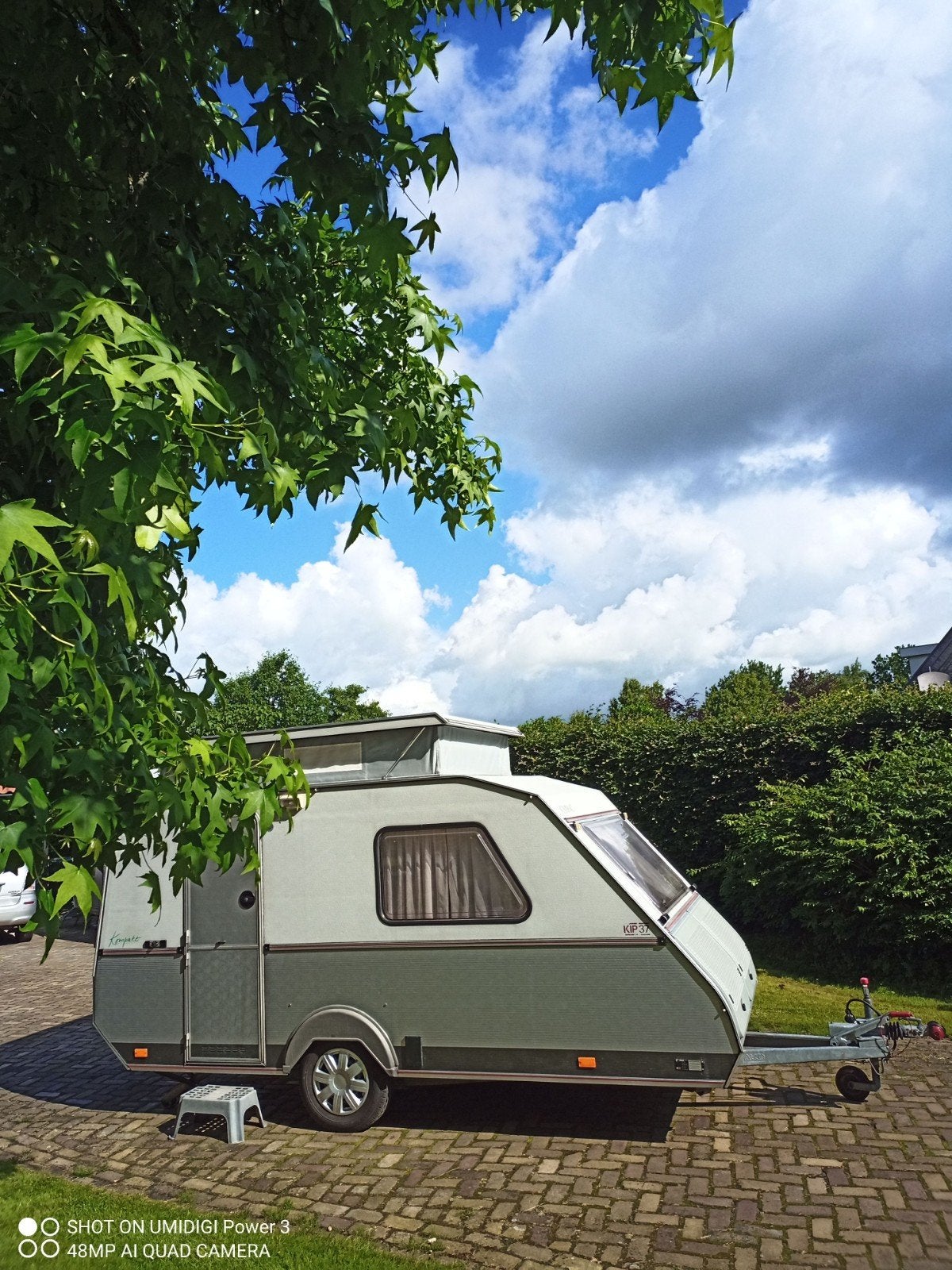 Kip kompakt met hefdak en extra zitje., Caravans en Kamperen, Standaardzit, Kip, Tot en met 3, Particulier