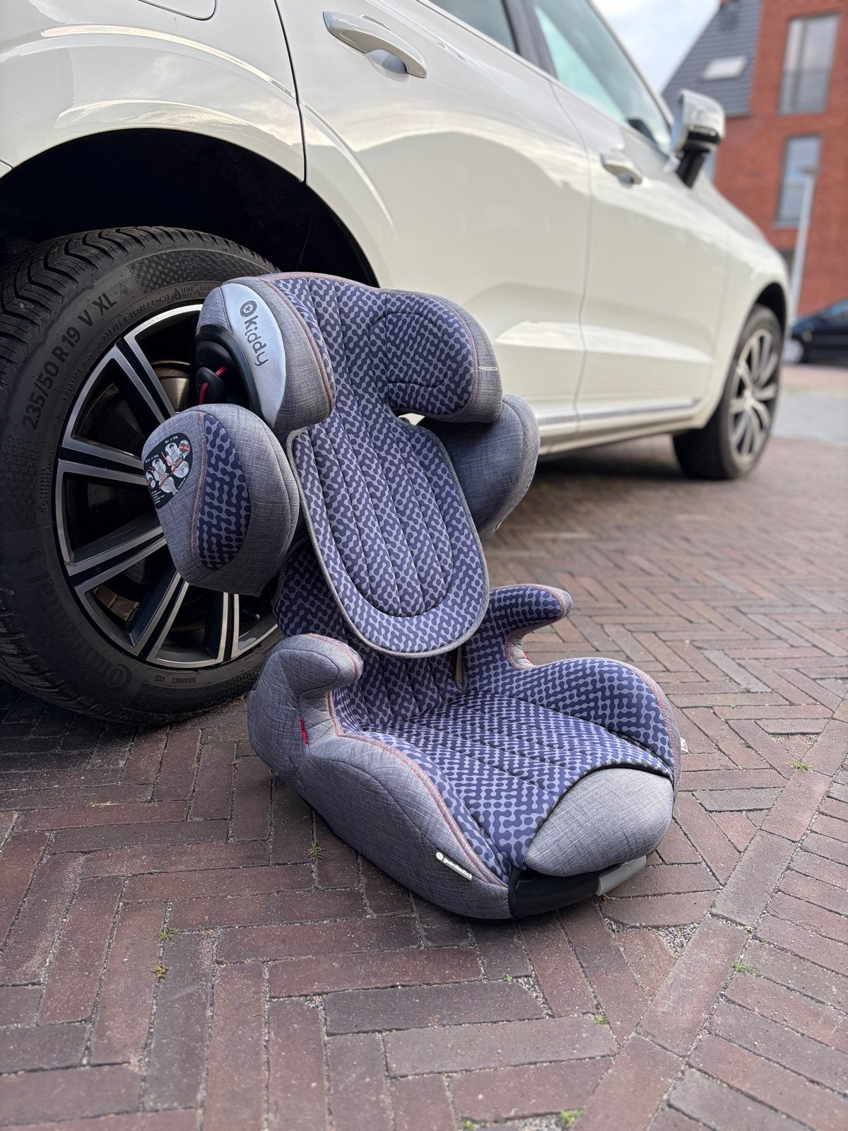 Kiddy Guardianfix 3 autostoel - Veilig en Comfortabel, Gebruikt, Verstelbare rugleuning, 9 t/m 36 kg, Isofix