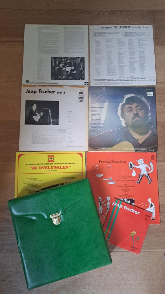 Verzamelbox retro vintage platen LP 7x  Cornelis Vreeswijk, Ophalen of Verzenden, Gebruikt, Overige formaten