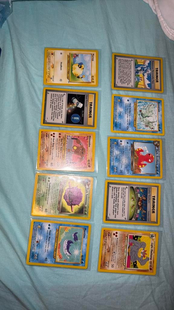 Neo Destiny pokemon kaarten Hits, Ophalen of Verzenden, Zo goed als nieuw, Meerdere kaarten