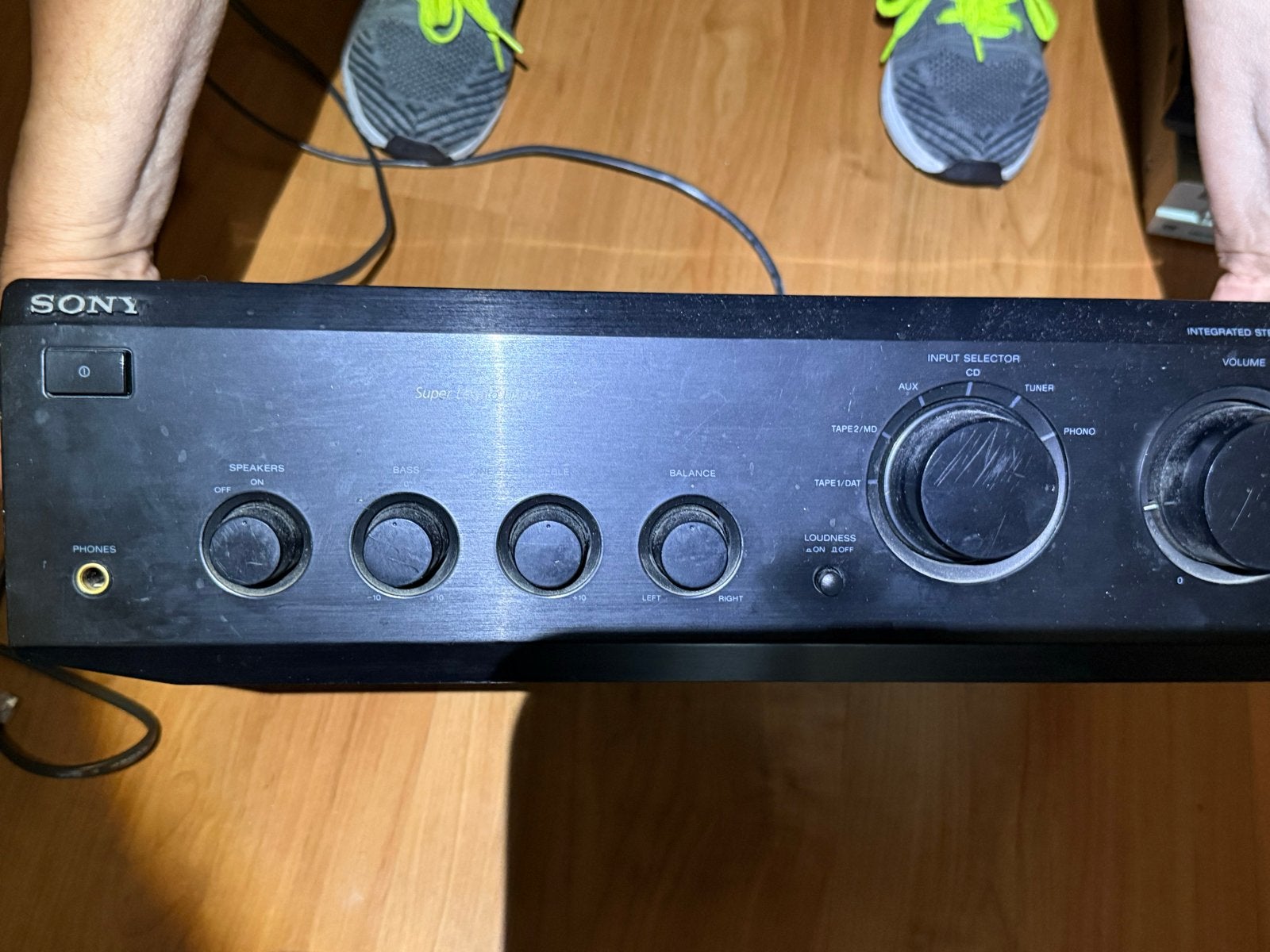 Sony TA-FE330R Geïntegreerde Stereo Versterker, Gebruikt, Ophalen of Verzenden, 60 tot 120 watt, Sony
