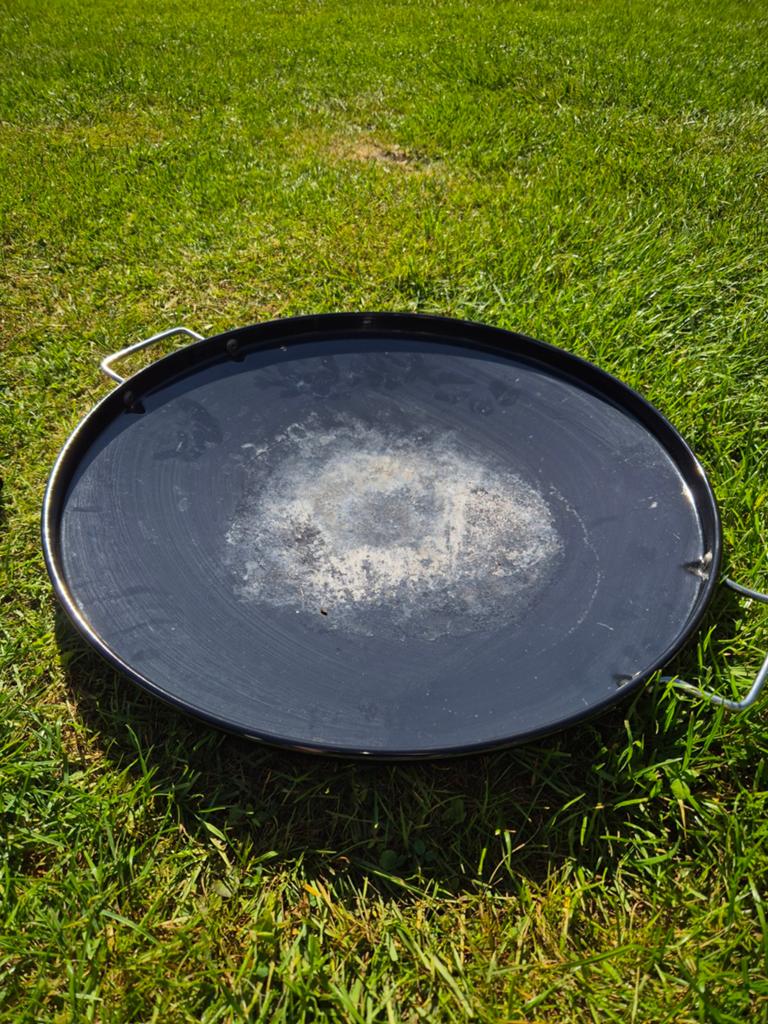 Skottelbraai, Ophalen
