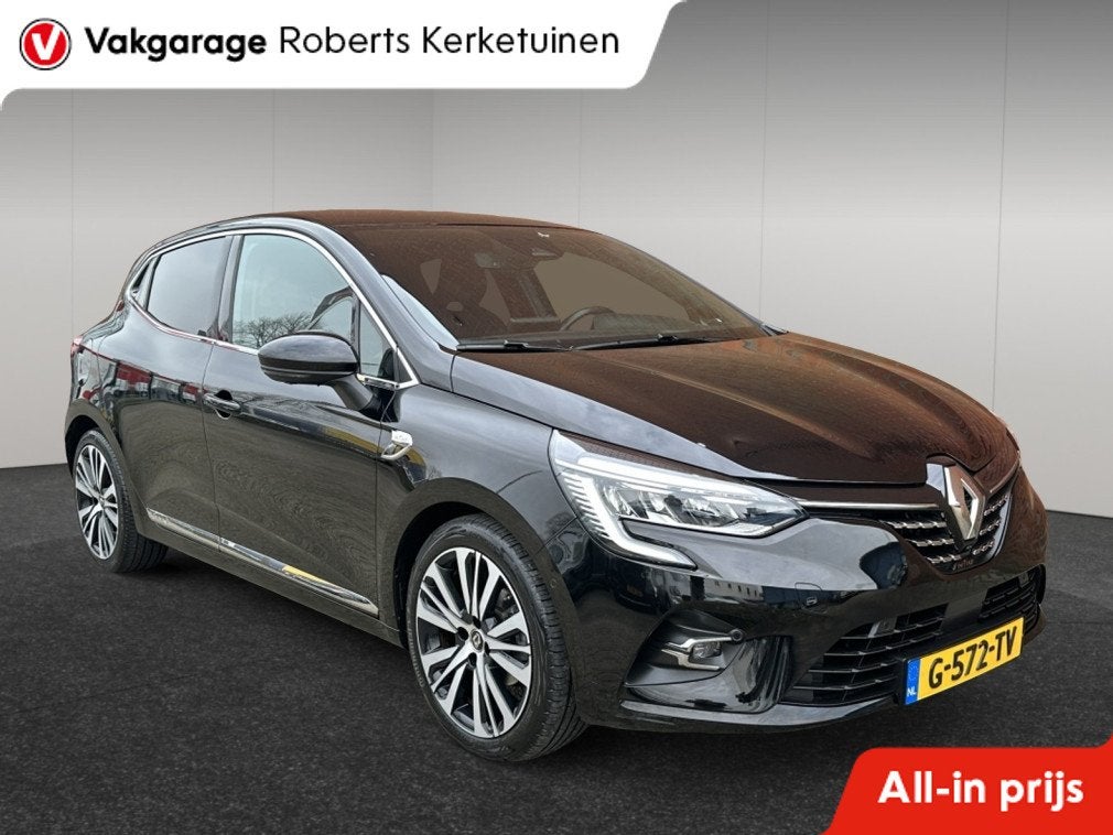 Renault Clio 1.0 TCe Initiale Paris 101PK Leder 360 Camera C, 12 maanden, 101 pk, Gebruikt, Euro 6