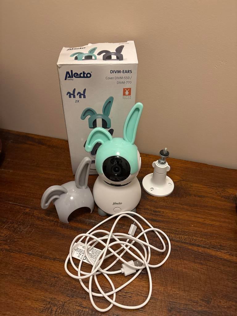 Alecto Smartbaby10 Babyfoon met Camera en Terugspreekfunctie, Kinderen en Baby's, Babyfoons, Ophalen, Zo goed als nieuw, 100 tot 250 meter