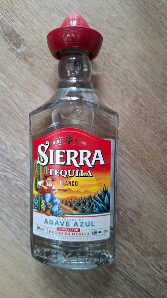 Fles Tequila van Sierra, Ophalen of Verzenden, Nieuw, Overige typen