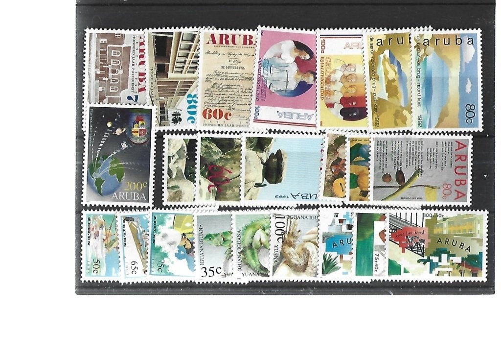 NR 870  ARUBA DIVERSEN SERIES POSTFRIS, Ophalen of Verzenden, Postfris