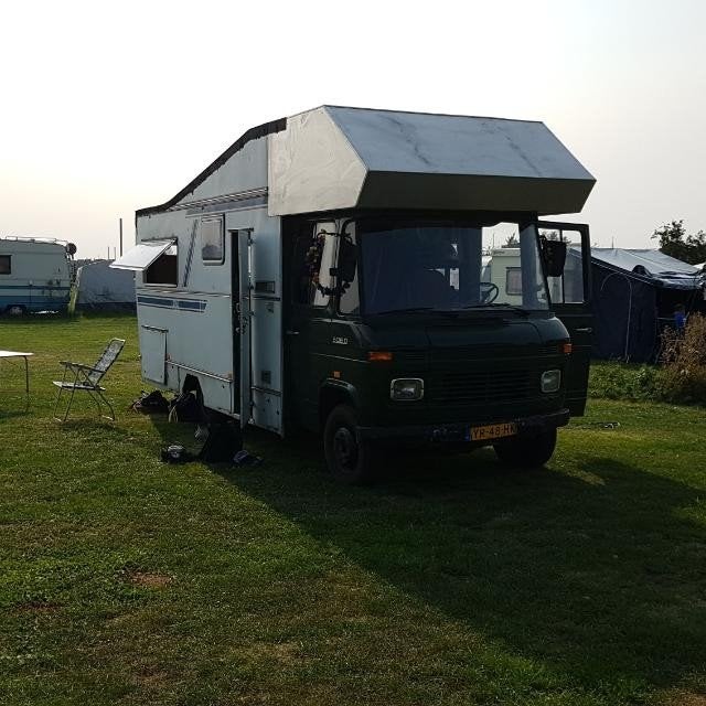 Mercedes 508 Camper oldtimer 6 slaapplekken, Mercedes-Benz, Particulier, Tot en met 6, Handgeschakeld