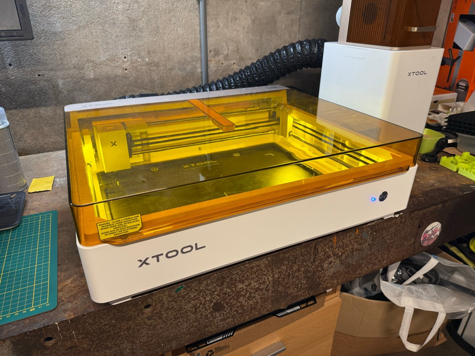 XTool M2 20W Laser Graveermachine, Geschikt voor karton, Overige thema's, Ophalen of Verzenden, Zo goed als nieuw