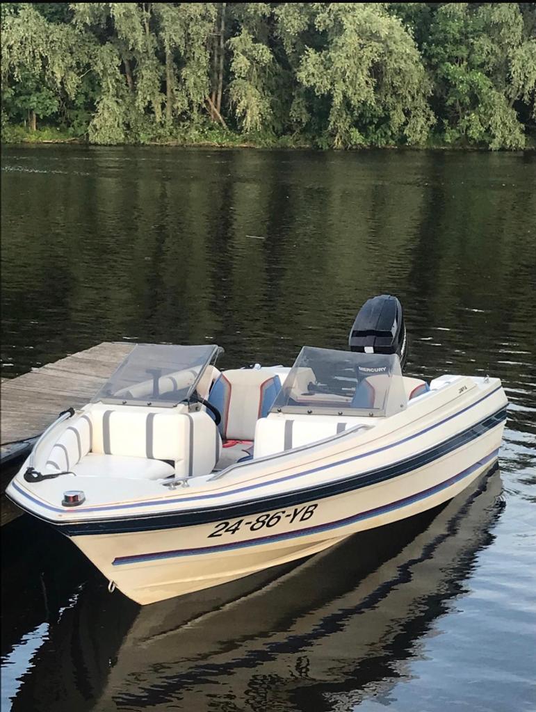Bayliner Capri 1400 - Mercury 2 takt 60 pk, Ophalen, Bayliner, Buitenboordmotor