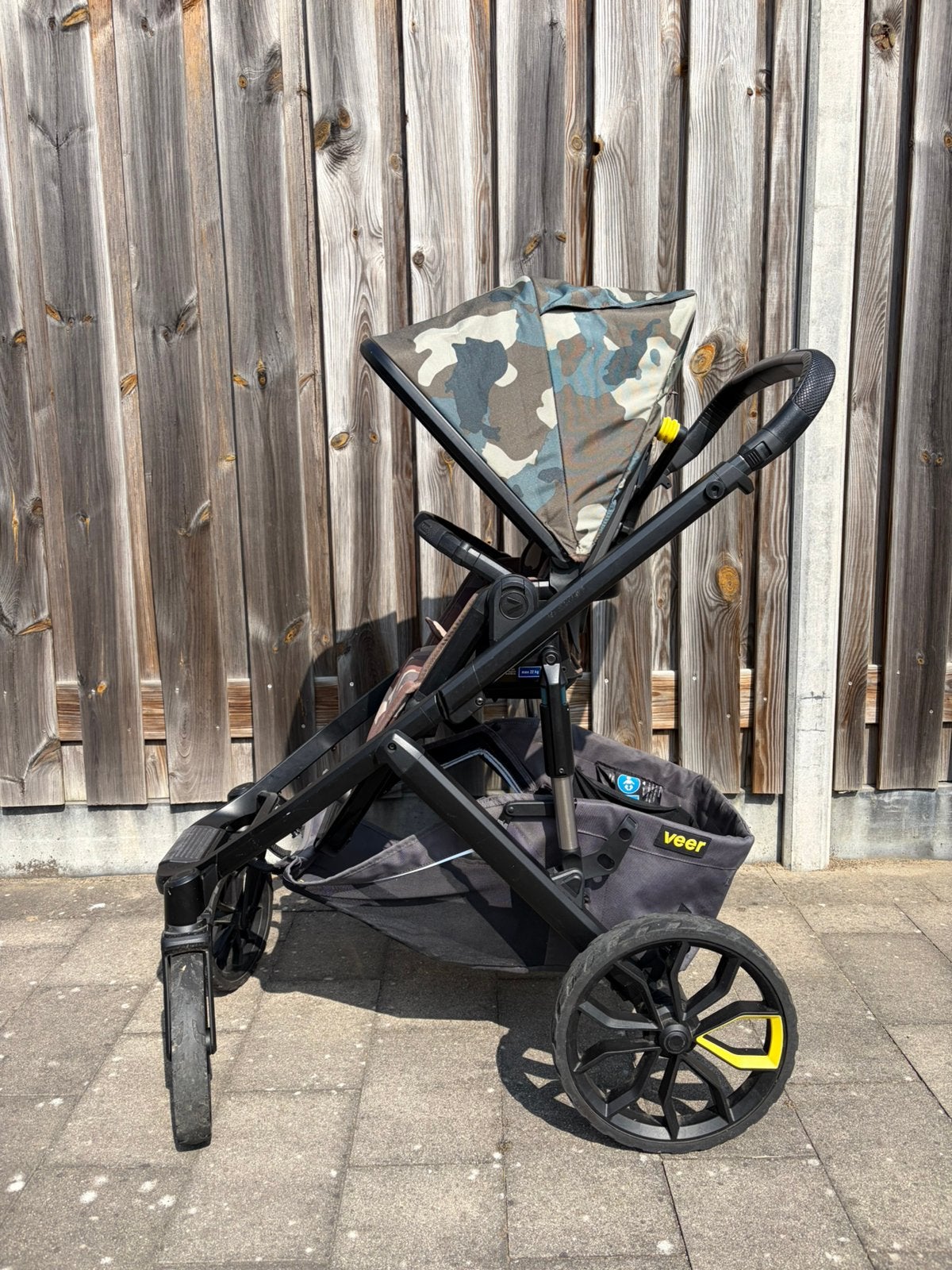 Complete Veer Switchback & Roll Kinderwagen, Ophalen, Zo goed als nieuw, Overige merken, Verstelbare rugleuning