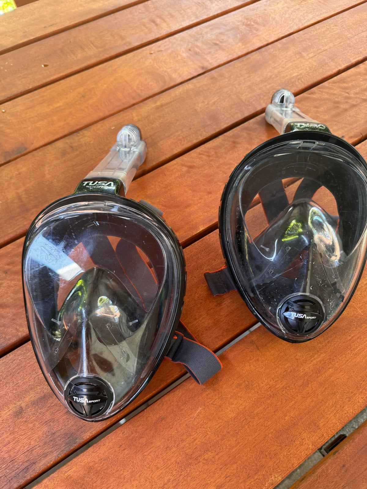 TUSA Sport Snorkelmasker - Volgelaatsmasker (Maat S en L), Ophalen of Verzenden, Gebruikt, Snorkelmasker