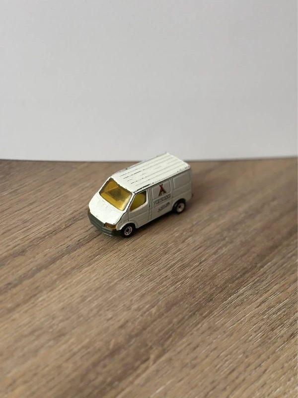Matchbox Ford Transit bestelwagen, model MB165, met 'Wigwam', Ophalen of Verzenden, Zo goed als nieuw, Auto