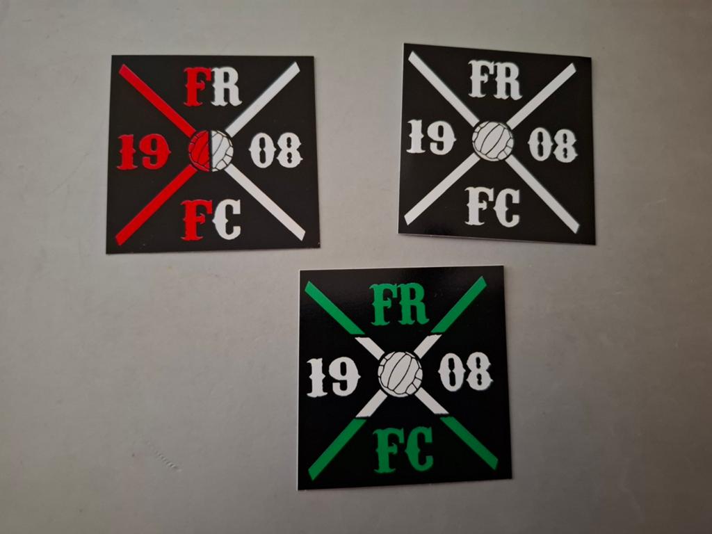 3 stickers Feyenoord, Ophalen of Verzenden, Nieuw, Sport