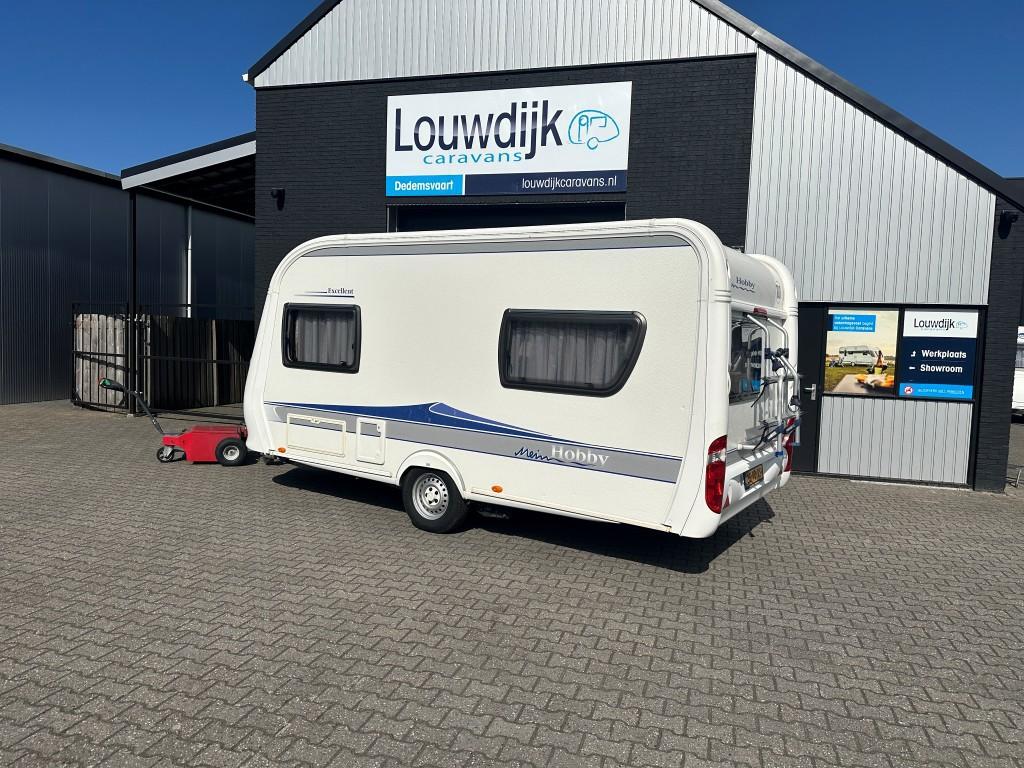 HOBBY Excellent 440 SF ’09 (Mover, Vastbed 210cm), Caravans en Kamperen, Caravans, Vast bed, Hobby, Bedrijf, 750 - 1000 kg