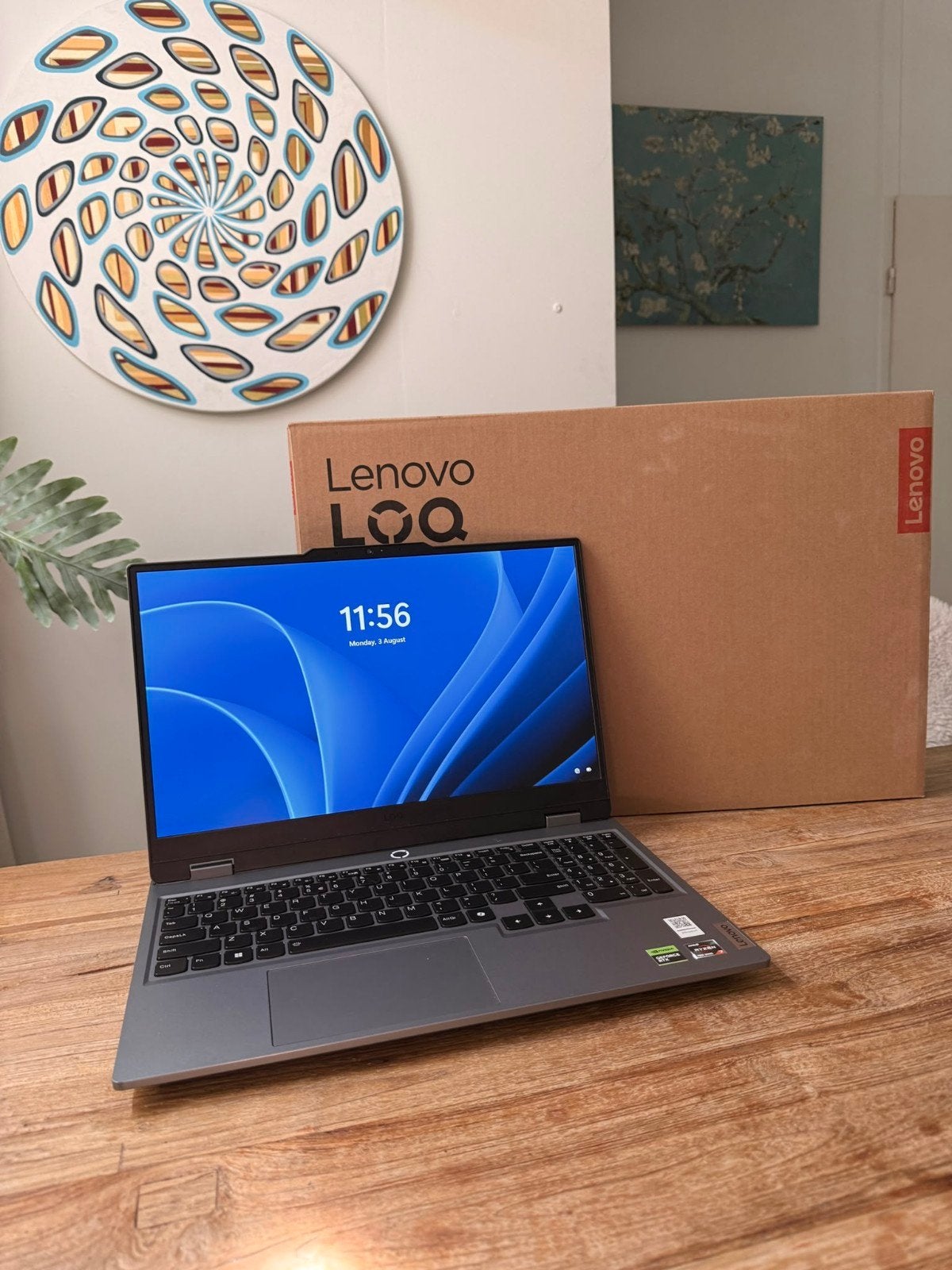 Lenovo loq 15arp9, Computers en Software, Chromebooks, Ophalen, 14 inch, Qwerty, Zo goed als nieuw