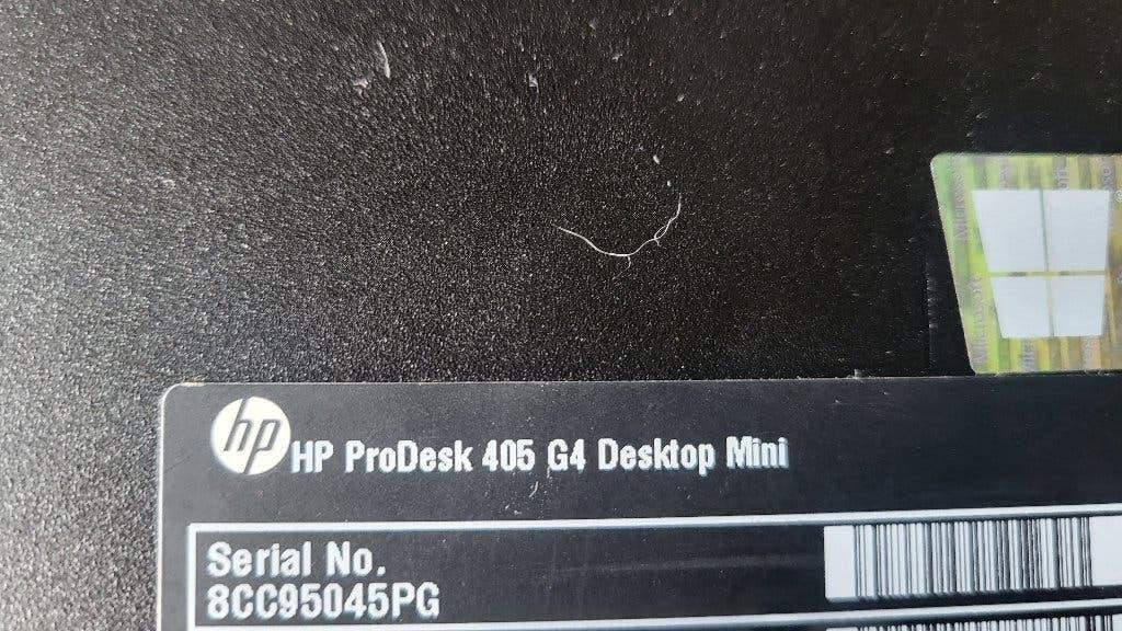 Hp Prodesk 405 G4 mini, HP Prodesk, Gebruikt, 8 GB, Ophalen of Verzenden
