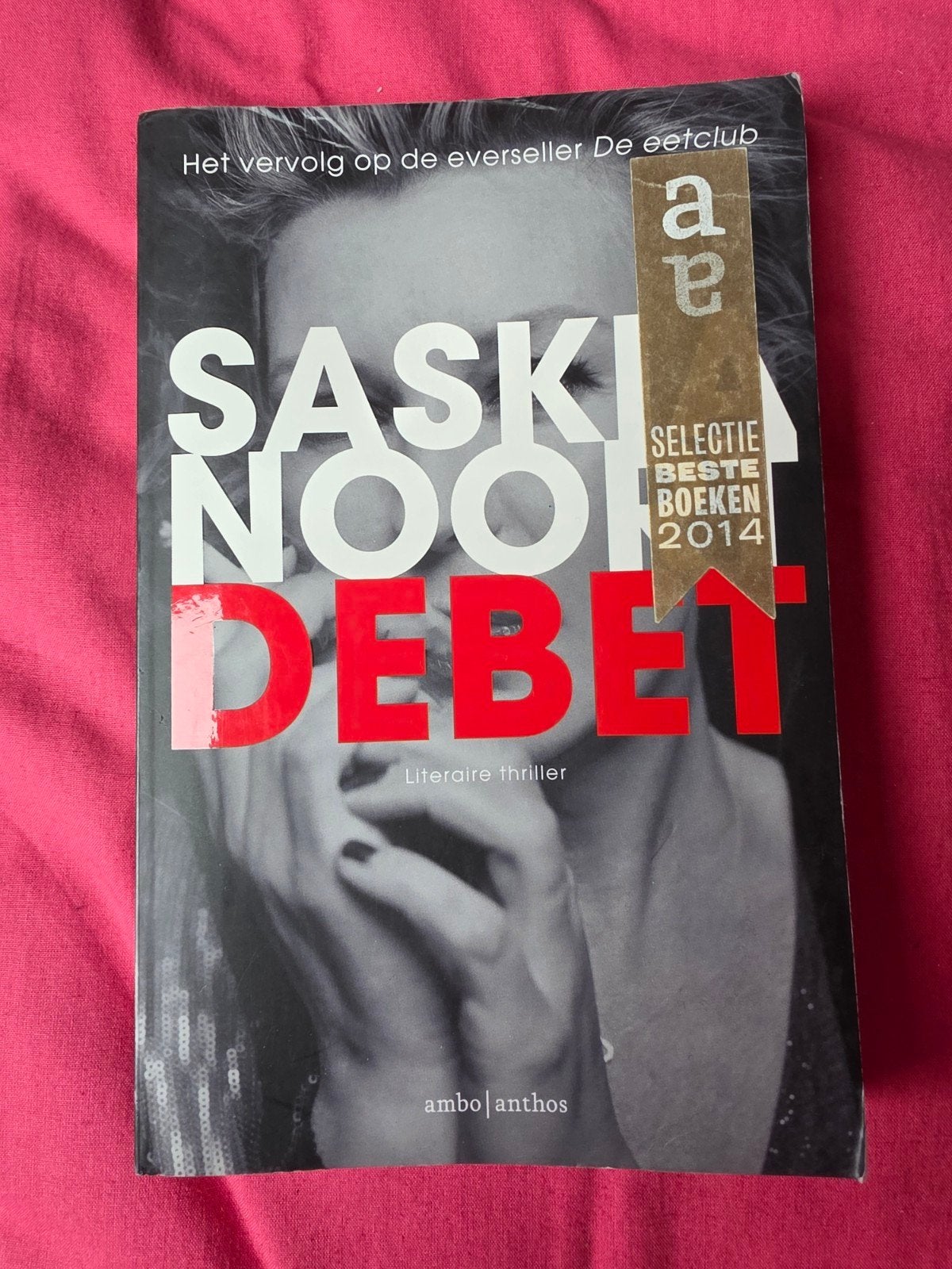 Saskia Noort - Debet (Literaire thriller), Ophalen of Verzenden, Zo goed als nieuw, Saskia Noort, Nederland