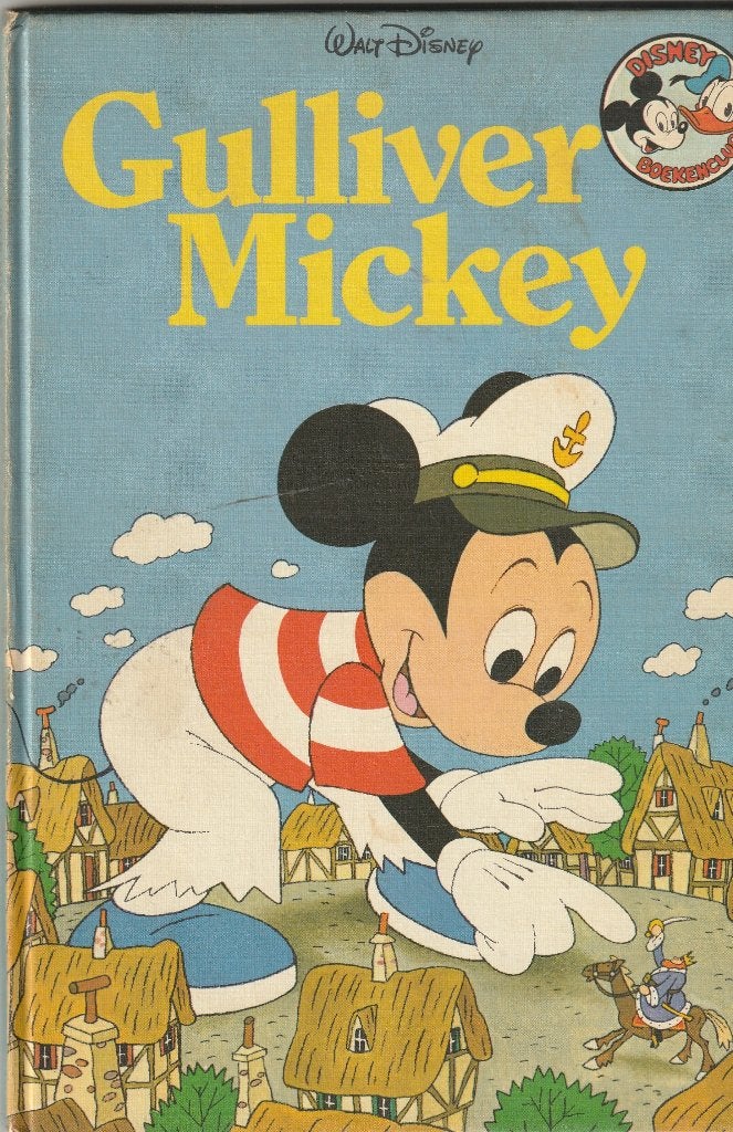 Gulliver mickey walt disney jaren 70 boekje, Ophalen of Verzenden, Gelezen, Fictie algemeen