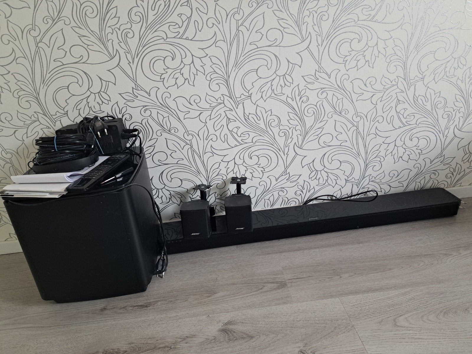 Bose SoundTouch 300 Soundbar met Acoustimass 300 Bass Module, Ophalen, Speakers, Overige merken