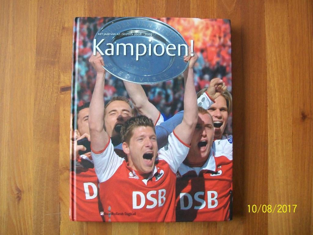 Kampioen - Het Jaar van AZ ( seizoen 2008 - 2009), Verzenden, Zo goed als nieuw, AZ, Boek of Tijdschrift