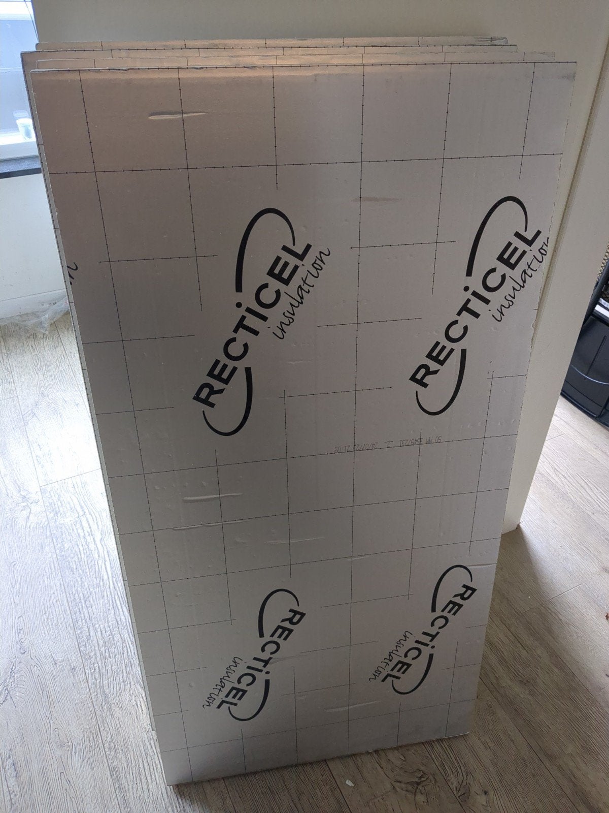 4 Recticel PIR isolatieplaten 5 cm dik, Doe-het-zelf en Verbouw, Ophalen, Nieuw