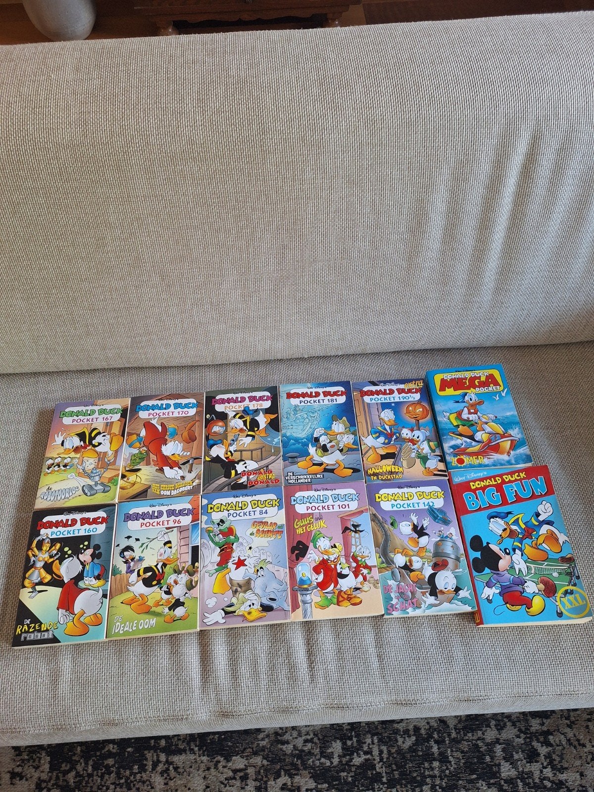 Donald Duck Pockets en Megapockets - 12 stuks, Boeken, Meerdere stripboeken, Ophalen of Verzenden, Zo goed als nieuw
