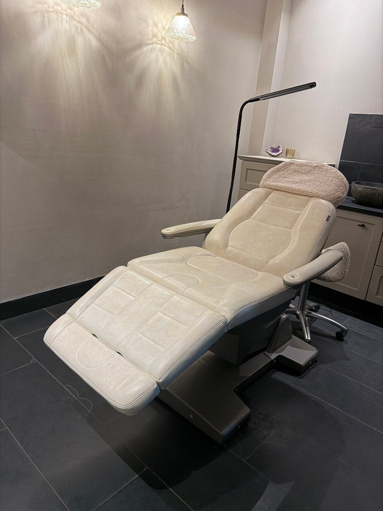 3 Gharieni behandelstoelen, ook apart te koop, Ophalen, Zo goed als nieuw, Massagestoel of Kussen