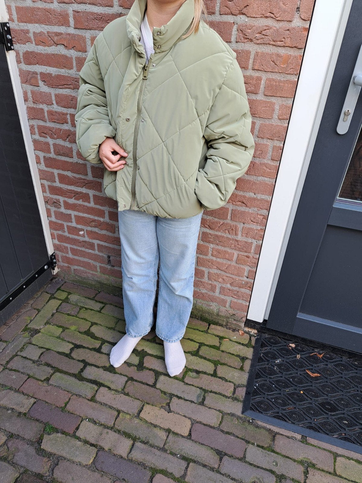 winterjas meisje, Meisje, Ophalen of Verzenden, Zo goed als nieuw, Zara
