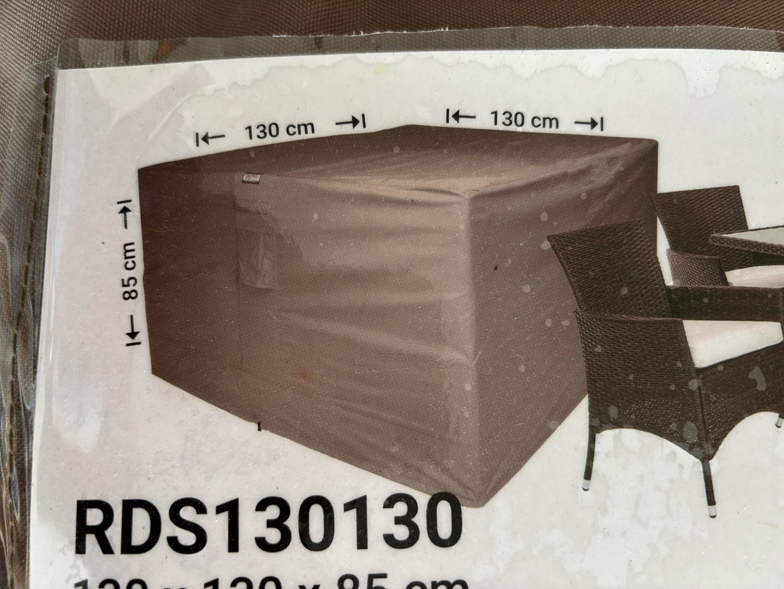 Nieuwe Raffles Tuinmeubelhoes 130x130x85 cm, Tuin en Terras, Ophalen, Nieuw