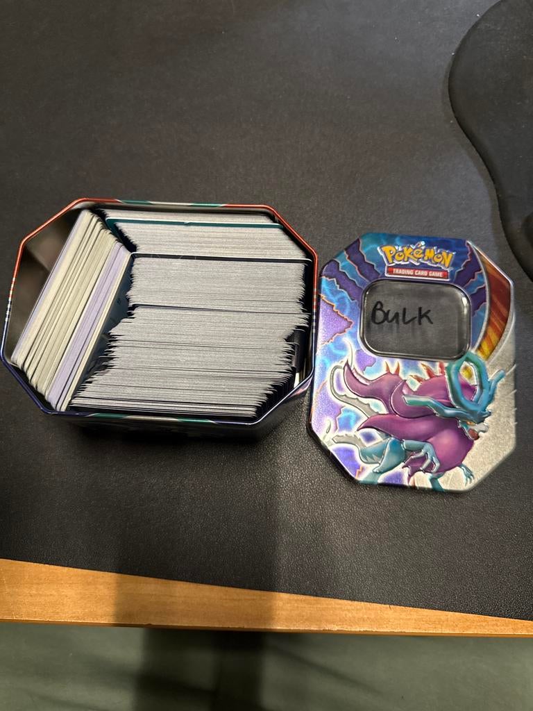 Pokémon Kaarten Bulk - Diverse kaarten in Suicune Tin, Ophalen of Verzenden, Zo goed als nieuw, Meerdere kaarten