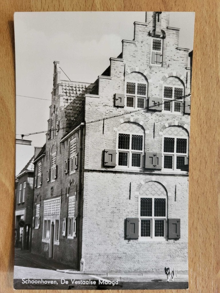 ansicht SCHOONHOVEN Vestaalse maagd, Ophalen of Verzenden, Voor 1920, Zuid-Holland