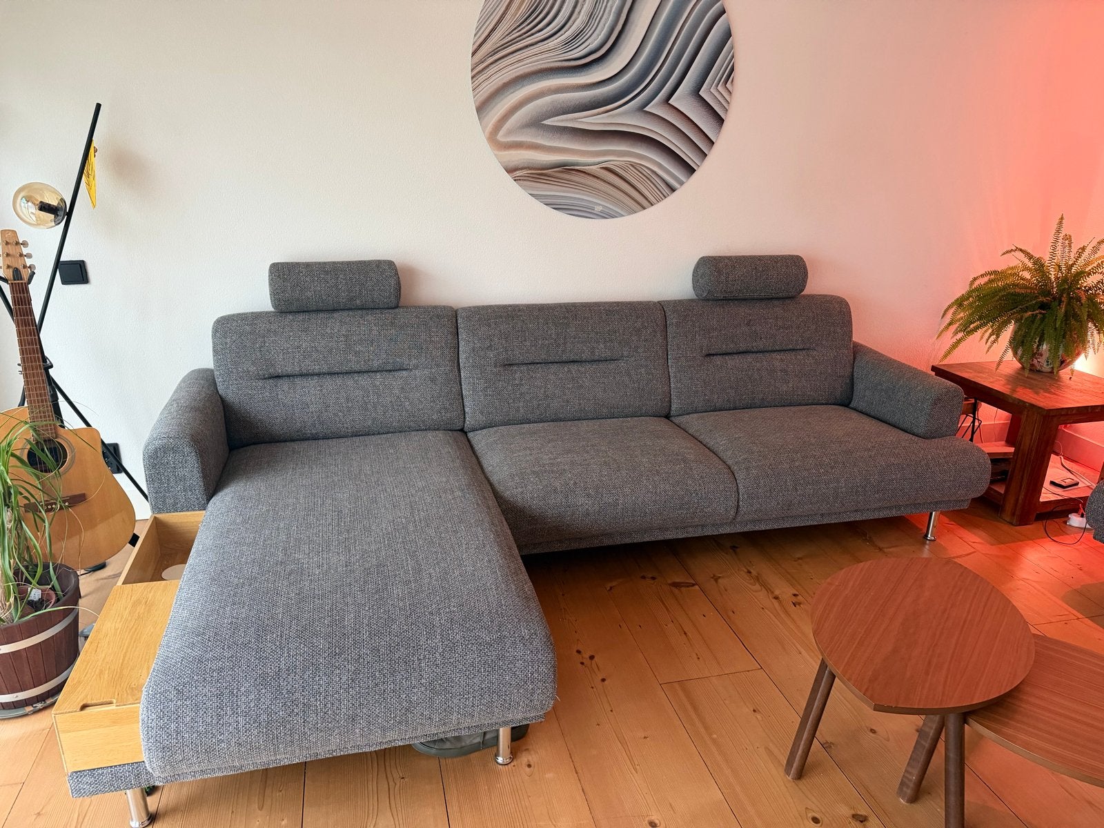 Långaryd Ikea 3 zitsbank m ch longue en 2 zitsbank, Huis en Inrichting, Ophalen, 250 tot 300 cm, 75 tot 100 cm, Zo goed als nieuw