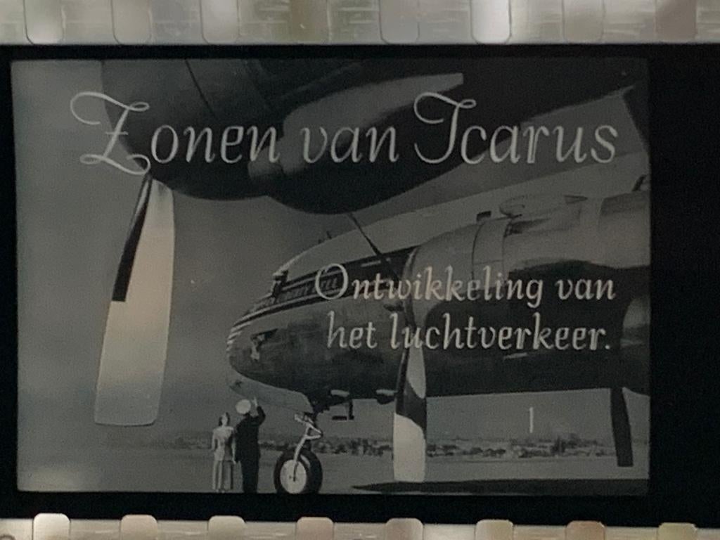 Oude filmrol Zonen van Icarus, Audio, Tv en Foto, Filmrollen, Ophalen, 35mm film