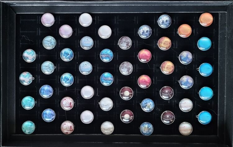 partij ringen 80 euro, Nieuw, Ophalen of Verzenden, Dame, Zilver