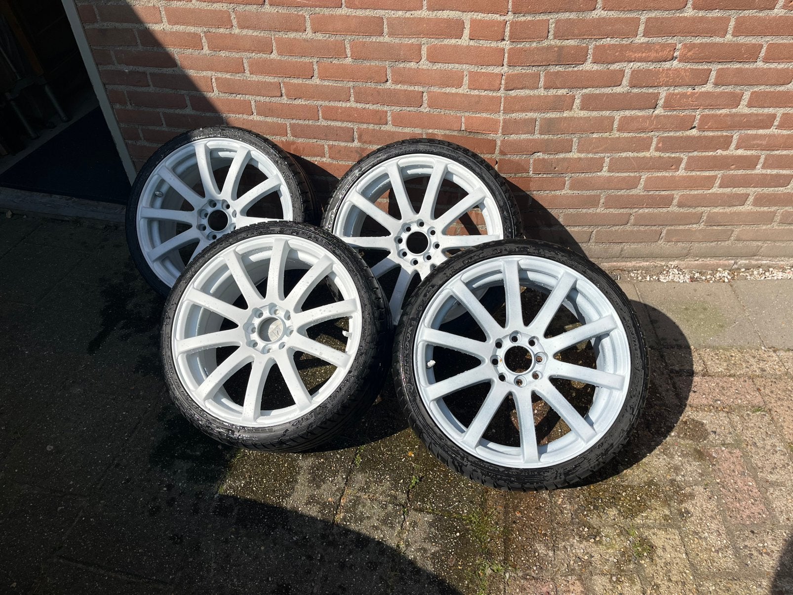 17” Velgen met banden multisteek grondlak!, Auto-onderdelen, Banden en Velgen, Ophalen, Velg(en), 17 inch, Zomerbanden