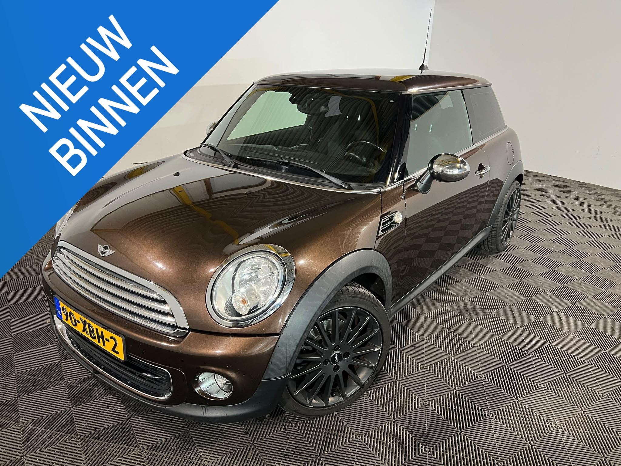 MINI 3-Deurs 1.6 One Business Line, Voorwielaandrijving, Euro 5, Stof, Zwart