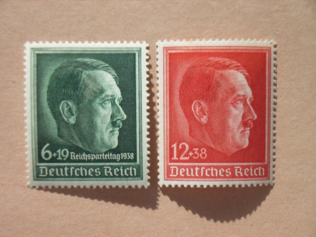 BL   Duitse Reich 664+672 Pf, Ophalen of Verzenden, Duitse Keizerrijk, Postfris
