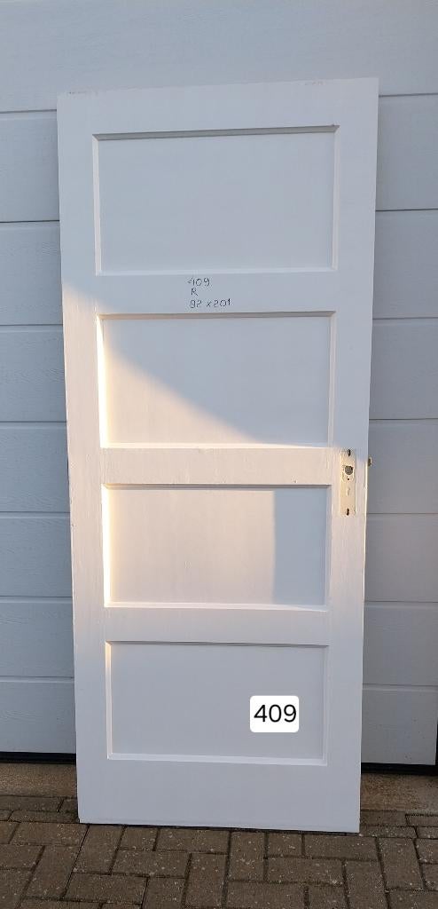 diverse deuren ZONDER GLAS 3, Doe-het-zelf en Verbouw, Deuren en Horren, Ophalen, Gebruikt, Binnendeur, 200 tot 215 cm