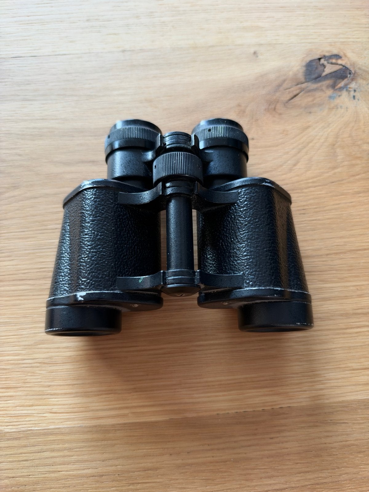 Vintage REVUE 8x30 Weitwinkel verrekijker met tas, Gebruikt, 8 tot 12x, Met hoes of tas, Porro (met knik)
