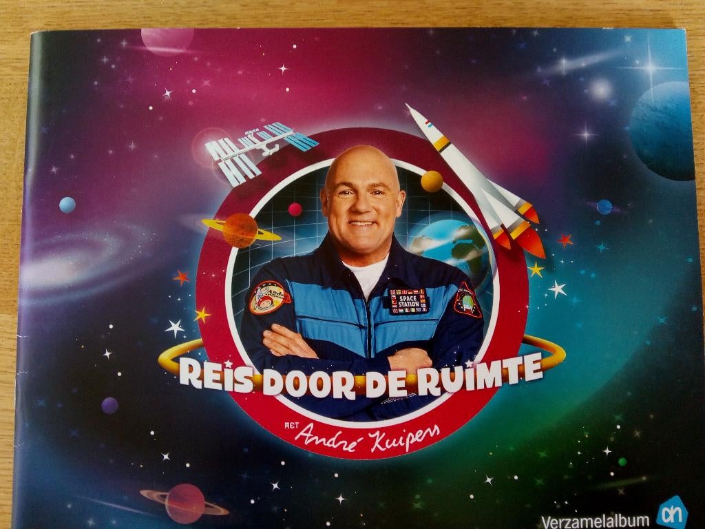 Stickerboek / verzamelalbum Reis door de ruimte, Albert Heijn, Ophalen of Verzenden