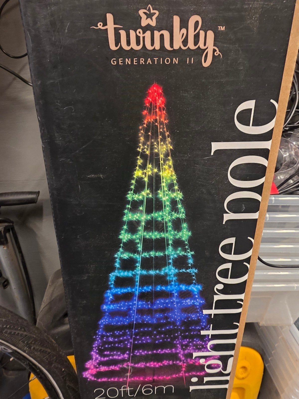 Twinkly paal 6meter light tree pole kerstboom, Diversen, Ophalen