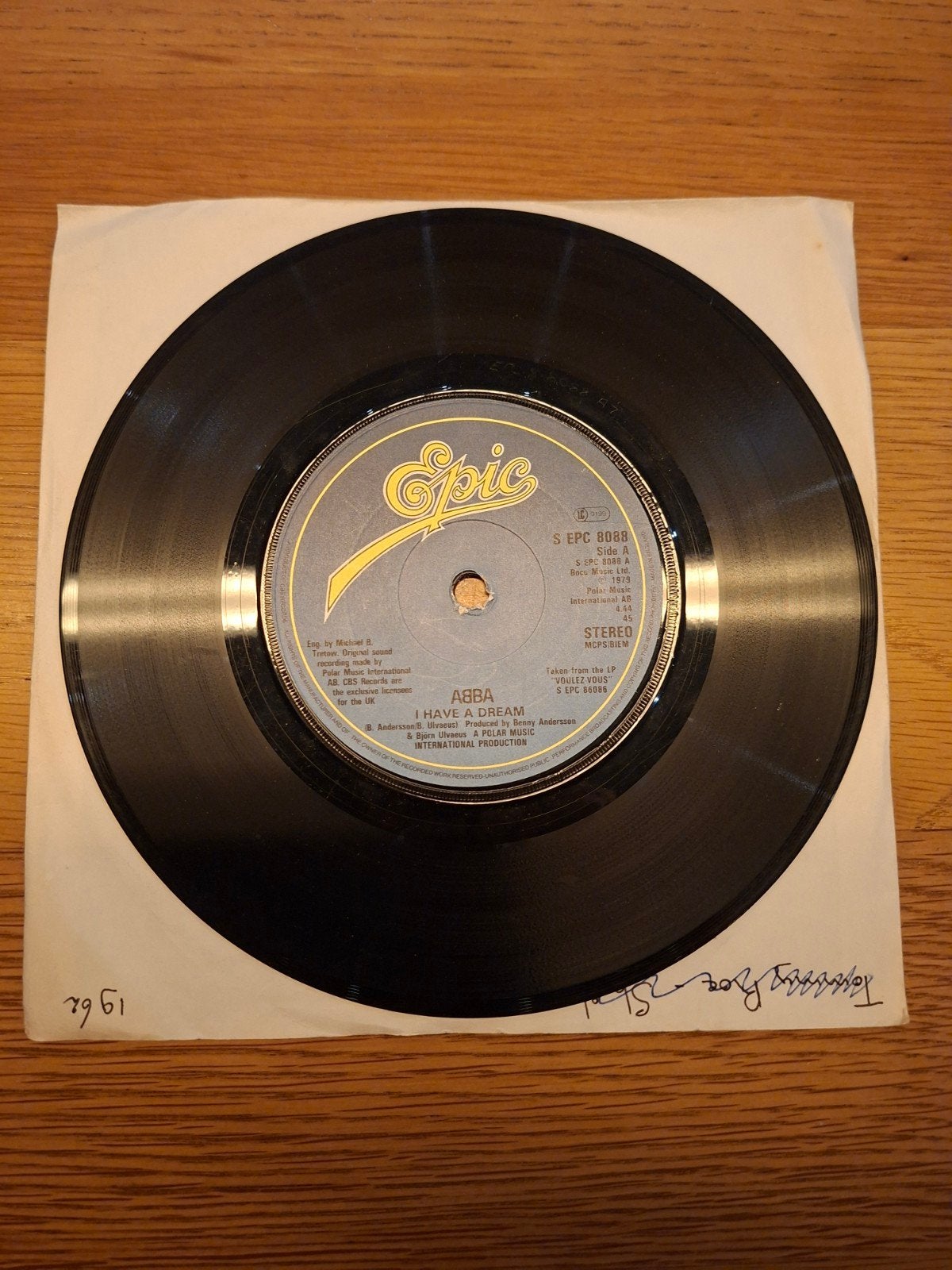 ABBA - I Have A Dream (7 inch single), Gebruikt, 7 inch, Ophalen of Verzenden, Pop