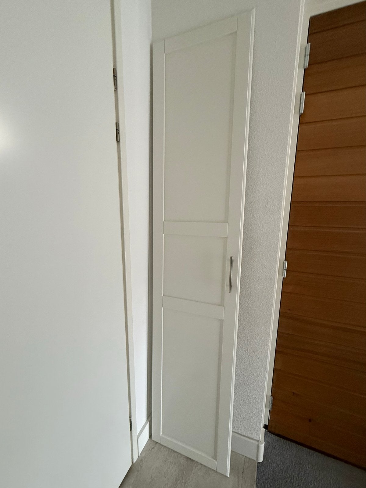 IKEA Pax Tyssedal kastdeur wit 50x229cm, Ophalen, Minder dan 50 cm, 200 cm of meer, Zo goed als nieuw